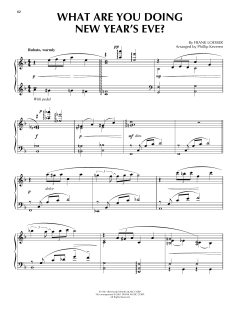 What Are You Doing New Year's Eve? [Jazz version] von Frank Loesser (Download) 