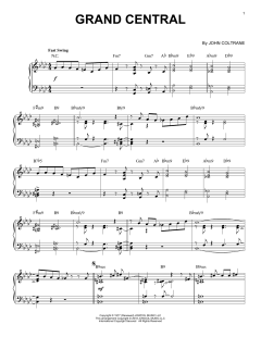 Grand Central [Jazz version] von John Coltrane (Download) 