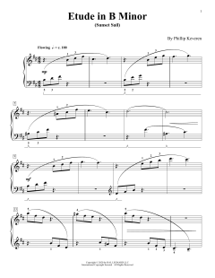 Etude In B Minor (Sunset Sail) (Download) 