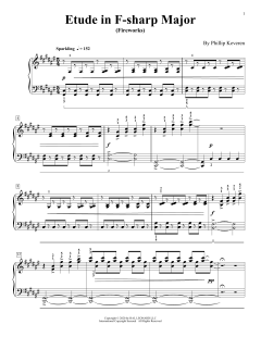Etude In F-Sharp Major (Download) 