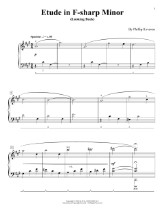 Etude In F-Sharp Minor (Download) 