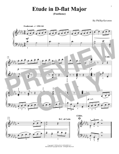 Etude In D-Flat Major (Footloose) (Download) 