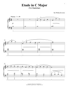 Etude In C Major (New Beginnings) (Download) 