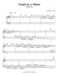 Etude In A Minor (Raindrops) (Download) 