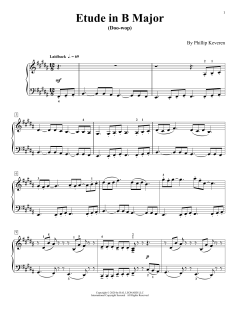 Etude In B Major (Doo-Wop) (Download) 