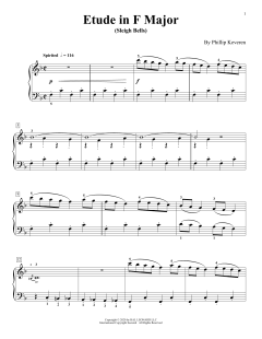 Etude In F Major (Sleigh Bells) (Download) 