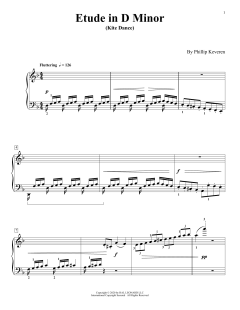 Etude In D Minor (Kite Dance) (Download) 