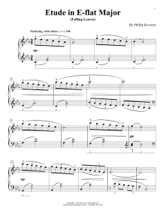 Etude In E-Flat Major (Falling Leaves) (Download) 