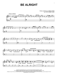 Be Alright von Dean Lewis (Download) 