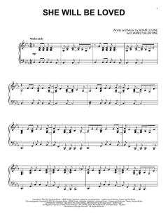 She Will Be Loved von Maroon 5 (Download) 