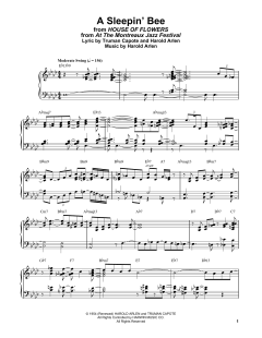 A Sleepin' Bee von Bill Evans (Download) 