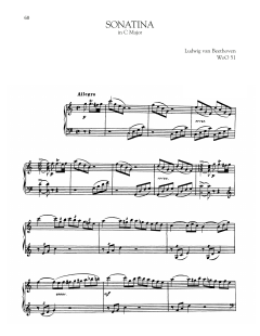 Sonata In C Major, WoO 51 (Download) 