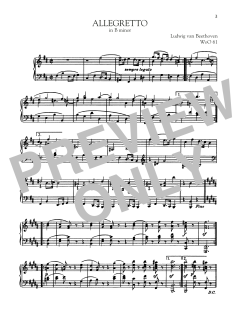 Allegretto, WoO 61 (Download) 