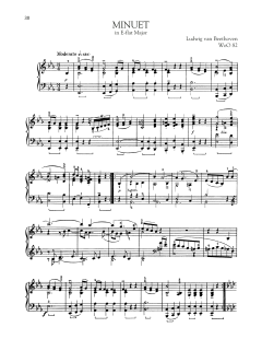 Minuet In E-Flat, WoO 82 (Download) 
