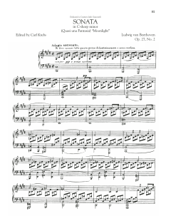 Piano Sonata No. 14, Op. 27, No. 2 (Download) 