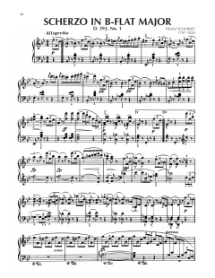 Scherzo In B-Flat Major, D. 593, No. 1 (Download) 