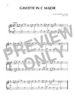 Gavotte In C Major (Download) 