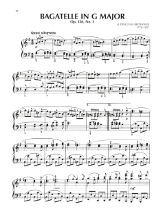 Bagatelle In G Major, Op. 126, No. 5 (Download) 
