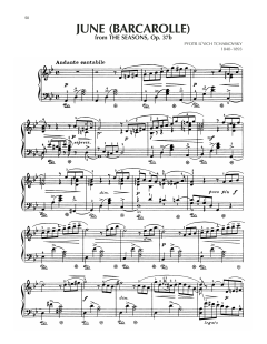 June: Barcarolle, Op. 37a/b (Download) 
