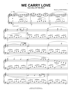 We Carry Love von John Powell (Download) 