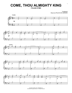 Come, Thou Almighty King von Traditional (Download) 