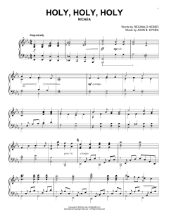 Holy, Holy, Holy von Reginald Heber (Download) 