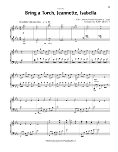 Bring A Torch, Jeannette, Isabella von 17th Century French Carol (Download) 