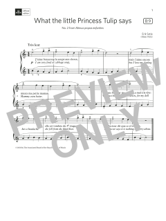 What the Little Princess Tulip Says von Erik Satie (Download) 