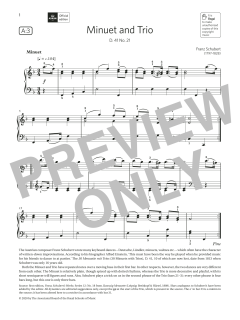 Minuet and Trio (Grade 4, list A3, from the ABRSM Piano Syllabus 2021 & 2022) (Download) 