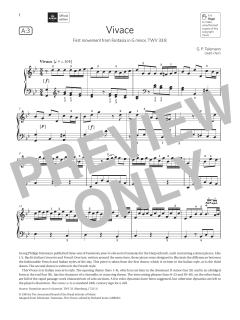 Vivace (Grade 7, list A3, from the ABRSM Piano Syllabus 2021 & 2022) (Download) 