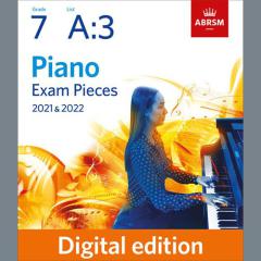 Vivace (Grade 7, list A3, from the ABRSM Piano Syllabus 2021 & 2022) (Download) 