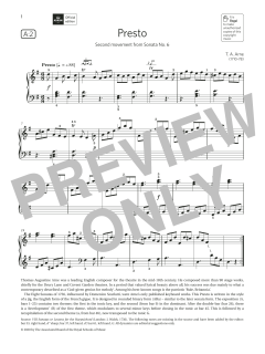 Presto (Grade 5, list A2, from the ABRSM Piano Syllabus 2021 & 2022) (Download) 