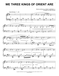 We Three Kings Of Orient Are von John H. Hopkins (Download) 