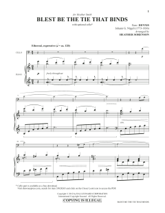 Blest Be The Tie That Binds von Lowell Mason (Download) 