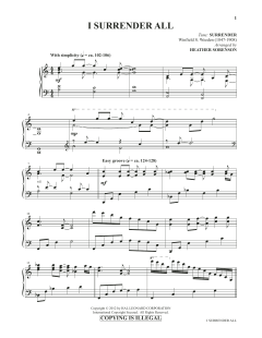 I Surrender All von Winfield S. Weeden (Download) 