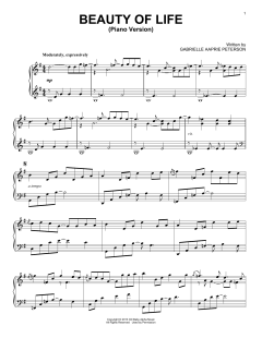 Beauty Of Life von Gabrielle Aapri (Download) 