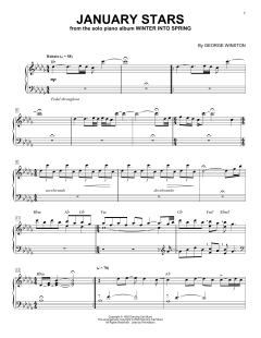 January Stars von George Winston (Download) 