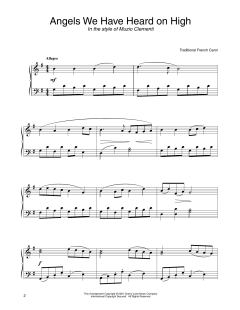 Angels We Have Heard On High (in the style of Clementi) von James Chadwick (Download) 