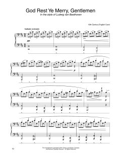 God Rest Ye Merry, Gentlemen (in the style of Beethoven) von Traditional English Carol (Download) 