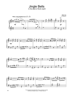 Jingle Bells (in the style of Scott Joplin) von J. Pierpont (Download) 