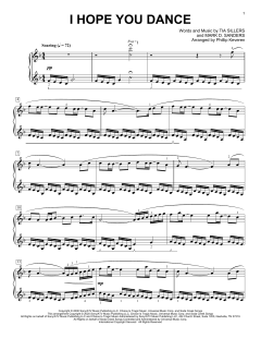I Hope You Dance [Classical version] von Tia Sillers (Download) 