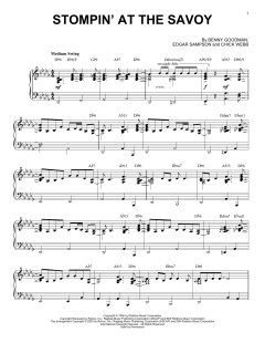 Stompin' At The Savoy [Jazz version] von Benny Goodman (Download) 