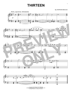 Thirteen von Stephan Moccio (Download) 