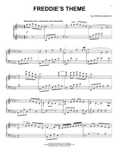 Freddie's Theme von Stephan Moccio (Download) 