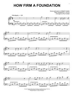 How Firm A Foundation von Paul Cardall (Download) 