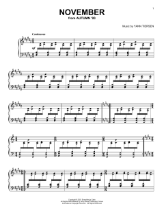November von Yann Tiersen (Download) 
