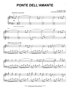 Ponte Dell'amante von David Lanz (Download) 