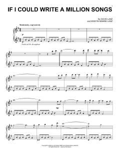 If I Could Write A Million Songs von David Lanz (Download) 