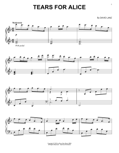 Tears For Alice von David Lanz (Download) 