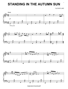 Standing In The Autumn Sun von David Lanz (Download) 